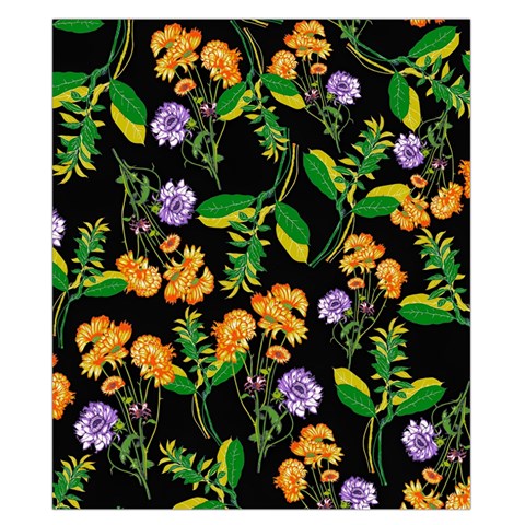 Flowers Pattern Art Floral Texture Duvet Cover Double Side (California King Size) from UrbanLoad.com Front