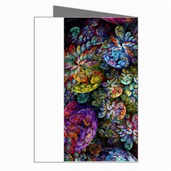 Floral Fractal 3d Art Pattern Greeting Card from UrbanLoad.com Right