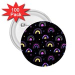 Wallpaper Pattern Rainbow 2.25  Buttons (100 pack) 