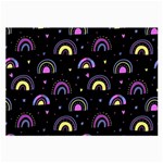 Wallpaper Pattern Rainbow Large Glasses Cloth (2 Sides)