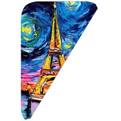 Eiffel Tower Starry Night Print Van Gogh Belt Pouch Bag (Large) from UrbanLoad.com Front Right