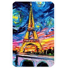 Eiffel Tower Starry Night Print Van Gogh Belt Pouch Bag (Large) from UrbanLoad.com Back