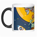 Astronaut Moon Monsters Spaceship Universe Space Cosmos Morph Mug