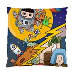 Astronaut Moon Monsters Spaceship Universe Space Cosmos Standard Cushion Case (One Side)