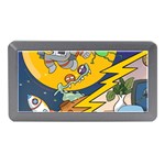 Astronaut Moon Monsters Spaceship Universe Space Cosmos Memory Card Reader (Mini)