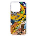 Astronaut Moon Monsters Spaceship Universe Space Cosmos iPhone 14 Pro TPU UV Print Case