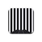 Stripes Geometric Pattern Digital Art Art Abstract Abstract Art Rubber Coaster (Square)
