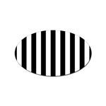 Stripes Geometric Pattern Digital Art Art Abstract Abstract Art Sticker (Oval)
