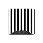 Stripes Geometric Pattern Digital Art Art Abstract Abstract Art Square Magnet