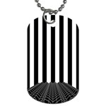 Stripes Geometric Pattern Digital Art Art Abstract Abstract Art Dog Tag (Two Sides)