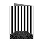 Stripes Geometric Pattern Digital Art Art Abstract Abstract Art Mini Greeting Cards (Pkg of 8)