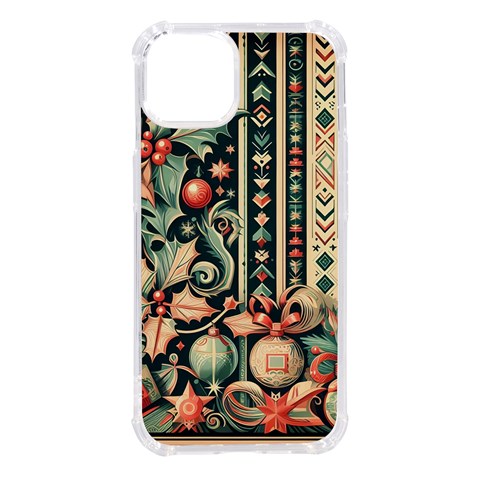 Winter Snow Holidays iPhone 14 TPU UV Print Case from UrbanLoad.com Front