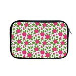 Flowers Leaves Roses Pattern Floral Nature Background Apple MacBook Pro 13  Zipper Case