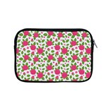 Flowers Leaves Roses Pattern Floral Nature Background Apple MacBook Pro 15  Zipper Case