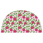 Flowers Leaves Roses Pattern Floral Nature Background Anti Scalding Pot Cap