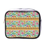 Flower Pattern Art Vintage Blooming Blossom Botanical Nature Famous Mini Toiletries Bag (One Side)