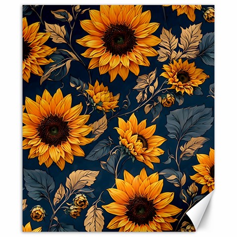 Flowers Pattern Spring Bloom Blossom Rose Nature Flora Floral Plant Canvas 20  x 24  from UrbanLoad.com 19.57 x23.15  Canvas - 1