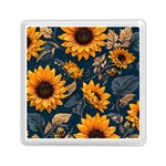 Flowers Pattern Spring Bloom Blossom Rose Nature Flora Floral Plant Memory Card Reader (Square)