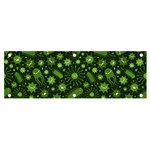 Seamless Pattern With Viruses Banner and Sign 6  x 2 