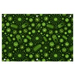 Seamless Pattern With Viruses Banner and Sign 6  x 4 