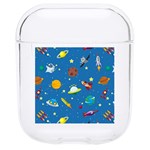 Space Rocket Solar System Pattern Hard PC AirPods 1/2 Case