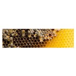 Honeycomb With Bees Oblong Satin Scarf (16  x 60 )