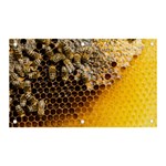 Honeycomb With Bees Banner and Sign 5  x 3 