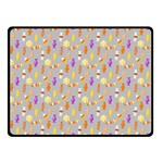 Halloween Candy Two Sides Fleece Blanket (Small)