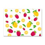 Strawberry Lemons Fruit Sticker A4 (100 pack)