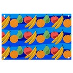 Fruit Texture Wave Fruits Banner and Sign 6  x 4 