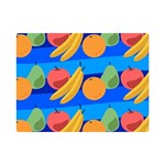Fruit Texture Wave Fruits Premium Plush Fleece Blanket (Mini)