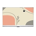 Pattern Line Art Texture Minimalist Design Business Card Holder