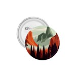Mountain Travel Canyon Nature Tree Wood 1.75  Buttons