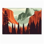 Mountain Travel Canyon Nature Tree Wood Postcards 5  x 7  (Pkg of 10)