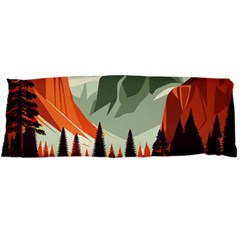 Mountain Travel Canyon Nature Tree Wood Body Pillow Case Dakimakura (Two Sides) from UrbanLoad.com Front