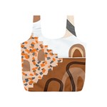 Bohemian Digital Minimalist Boho Style Geometric Abstract Art Full Print Recycle Bag (S)