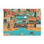 City Painting Town Urban Artwork Sticker A4 (100 pack)