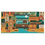 City Painting Town Urban Artwork Banner and Sign 8  x 4 