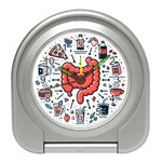 Health Gut Health Intestines Colon Body Liver Human Lung Junk Food Pizza Travel Alarm Clock