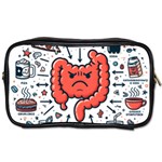 Health Gut Health Intestines Colon Body Liver Human Lung Junk Food Pizza Toiletries Bag (Two Sides)