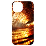 Wave Art Mood Water Sea Beach iPhone 14 Black UV Print Case