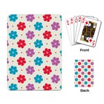 Abstract Art Pattern Colorful Artistic Flower Nature Spring Playing Cards Single Design (Rectangle)