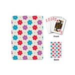 Abstract Art Pattern Colorful Artistic Flower Nature Spring Playing Cards Single Design (Mini)