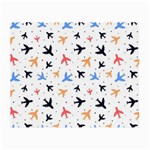 Airplane Pattern Plane Aircraft Fabric Style Simple Seamless Small Glasses Cloth (2 Sides)