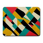 Geometric Pattern Retro Colorful Abstract Small Mousepad