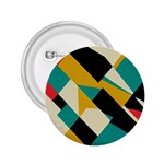 Geometric Pattern Retro Colorful Abstract 2.25  Buttons