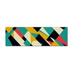Geometric Pattern Retro Colorful Abstract Sticker Bumper (100 pack)
