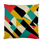 Geometric Pattern Retro Colorful Abstract Standard Cushion Case (Two Sides)