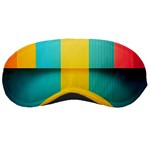 Colorful Rainbow Pattern Digital Art Abstract Minimalist Minimalism Sleep Mask