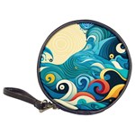 Waves Ocean Sea Abstract Whimsical Abstract Art Pattern Abstract Pattern Water Nature Moon Full Moon Classic 20-CD Wallets